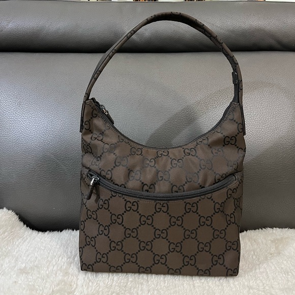 ‼️sold‼️Gucci Brown Hobo Bag - Picture 2 of 14